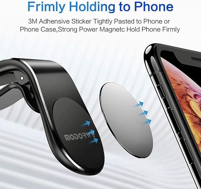 Car Magnetic Phone Holder Vent Clip Mount | 360° Rotation 