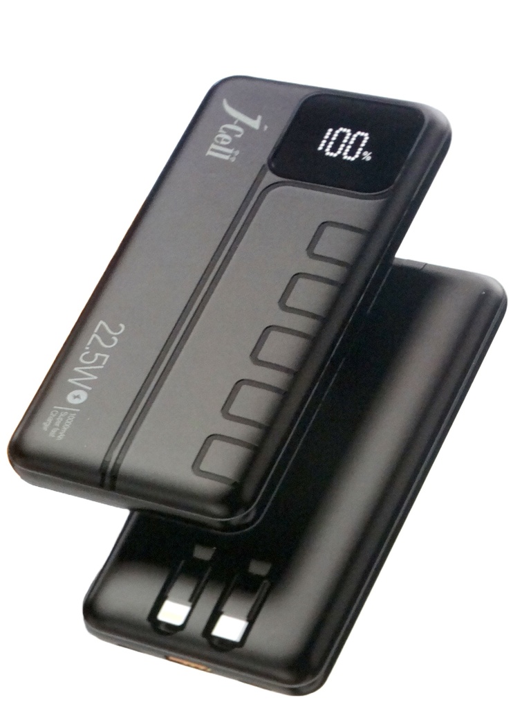 Power Bank 10000mAh J-CELL J-134 – Fast Charging & Compact Design
